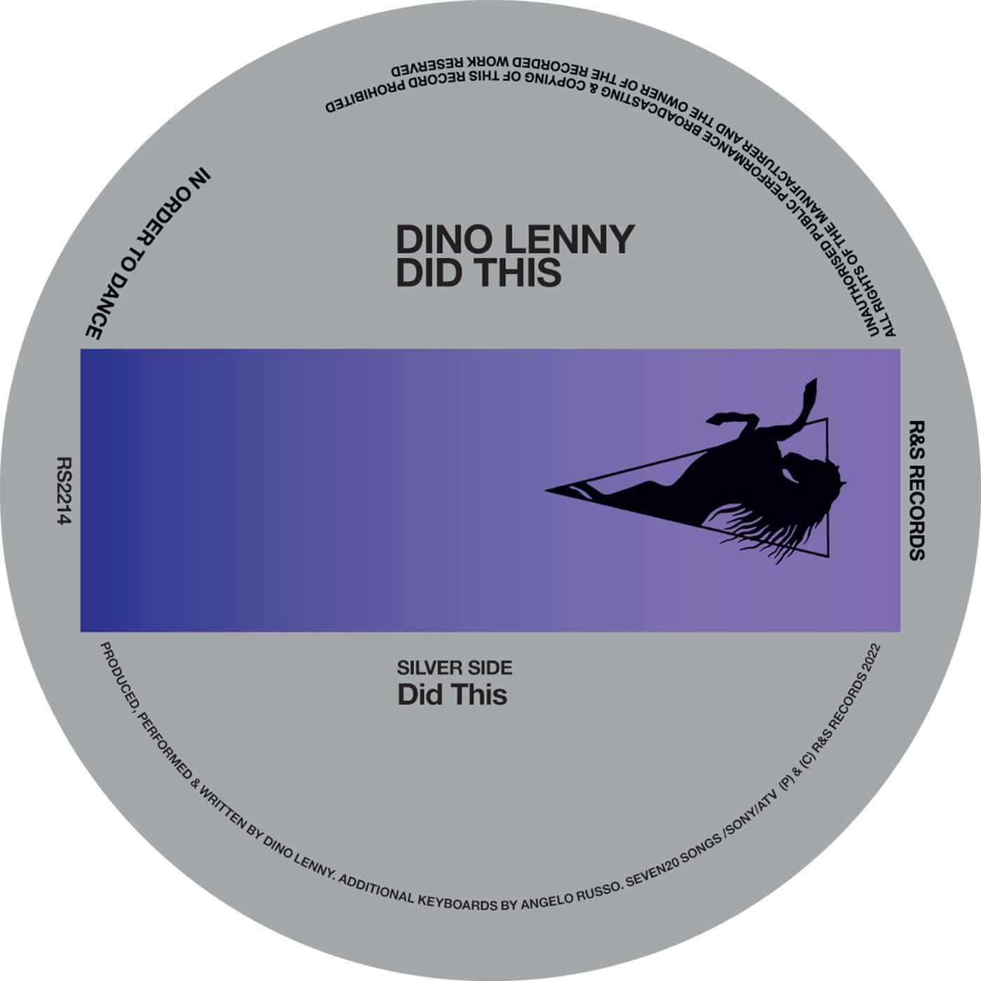 image cover: Dino Lenny - Did This / RS2214