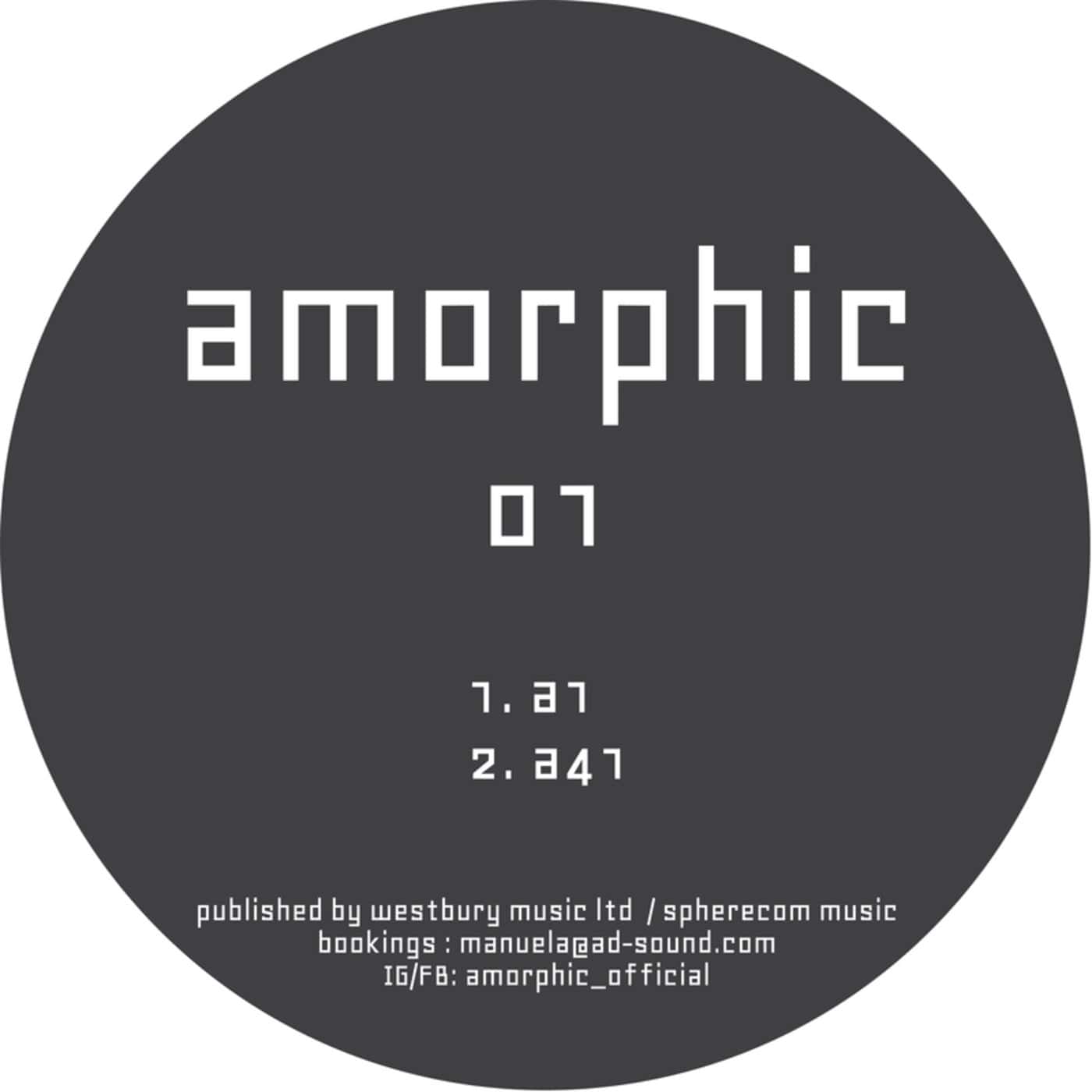 image cover: Amorphic - Amorphic 01 / AMORPHIC01