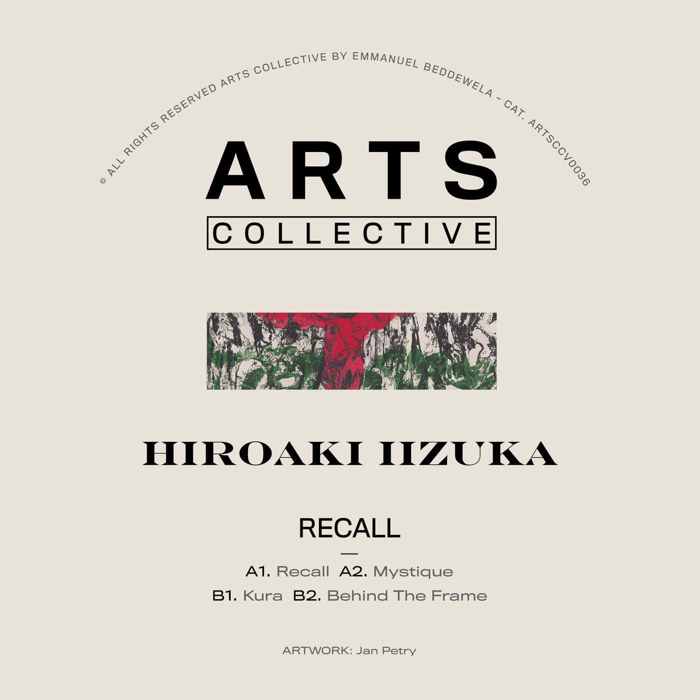 image cover: Hiroaki Iizuka - Recall / ARTSCOLLECTIVE036