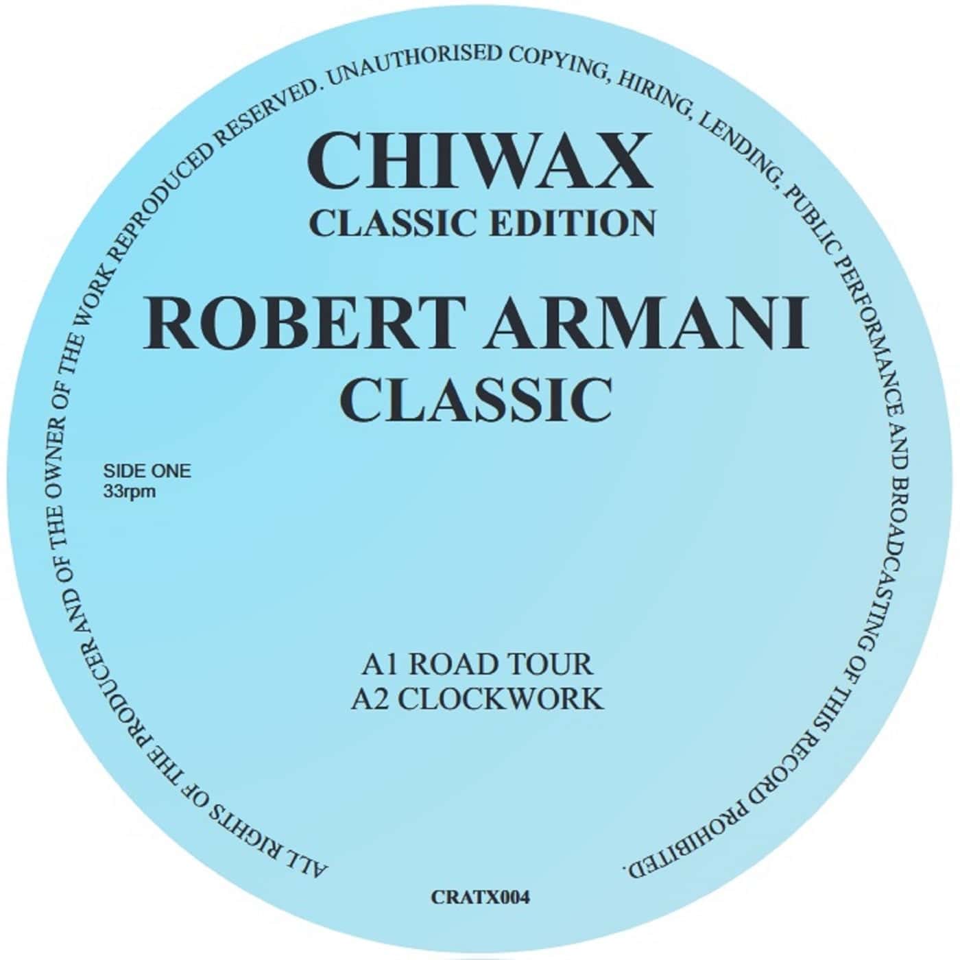 image cover: Robert Armani - Classic / CRATX004