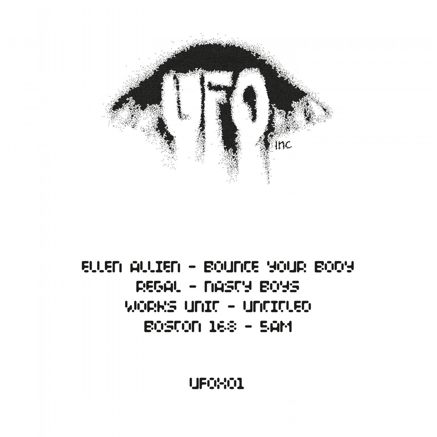 image cover: Ellen Allien, Regal, Works Unit, Boston 168 - UFOx01 / UFOX01