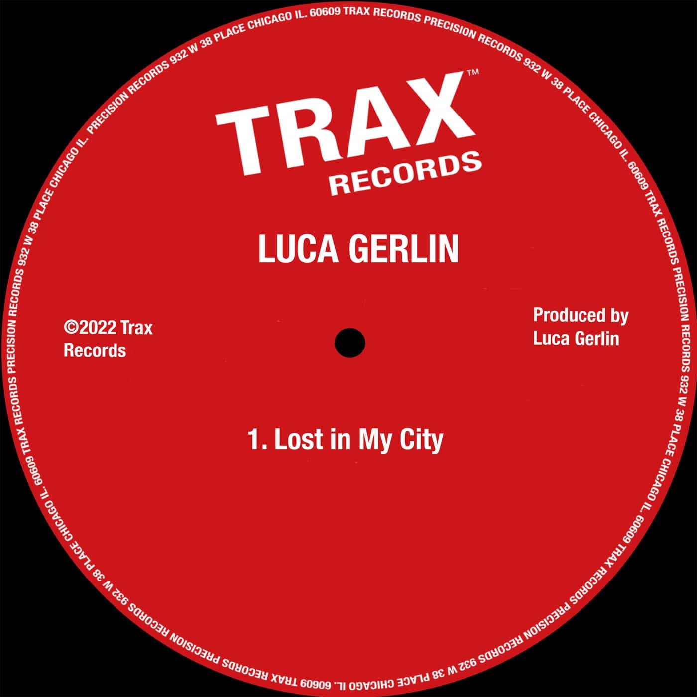 image cover: Luca Gerlin - Lost in My City / TRX1105