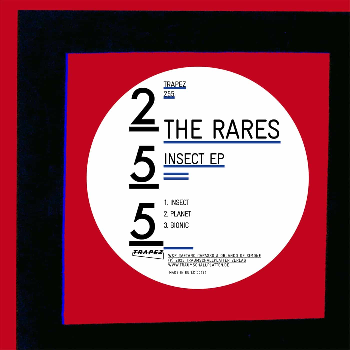 image cover: The Rares - Insect EP / TRAPEZ255