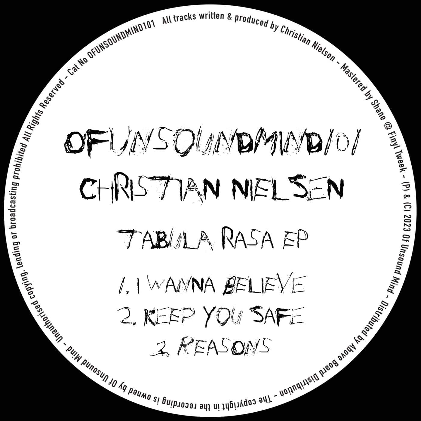 image cover: Christian Nielsen - Tabula Rasa EP / OFUNSOUNDMIND101