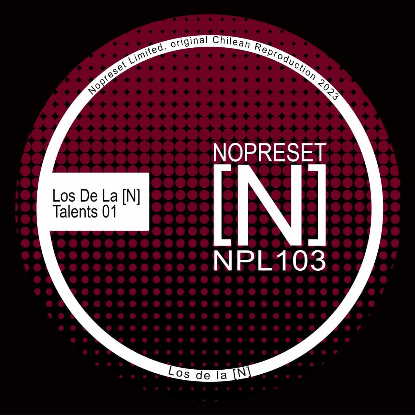 image cover: VA - Los De La [N] Talents 01 / NPL103