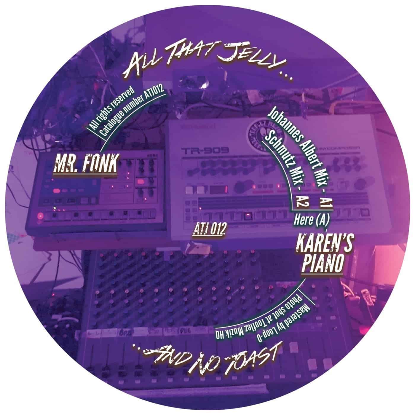 image cover: Mr. Fonk - Karen's Piano / ATJ012