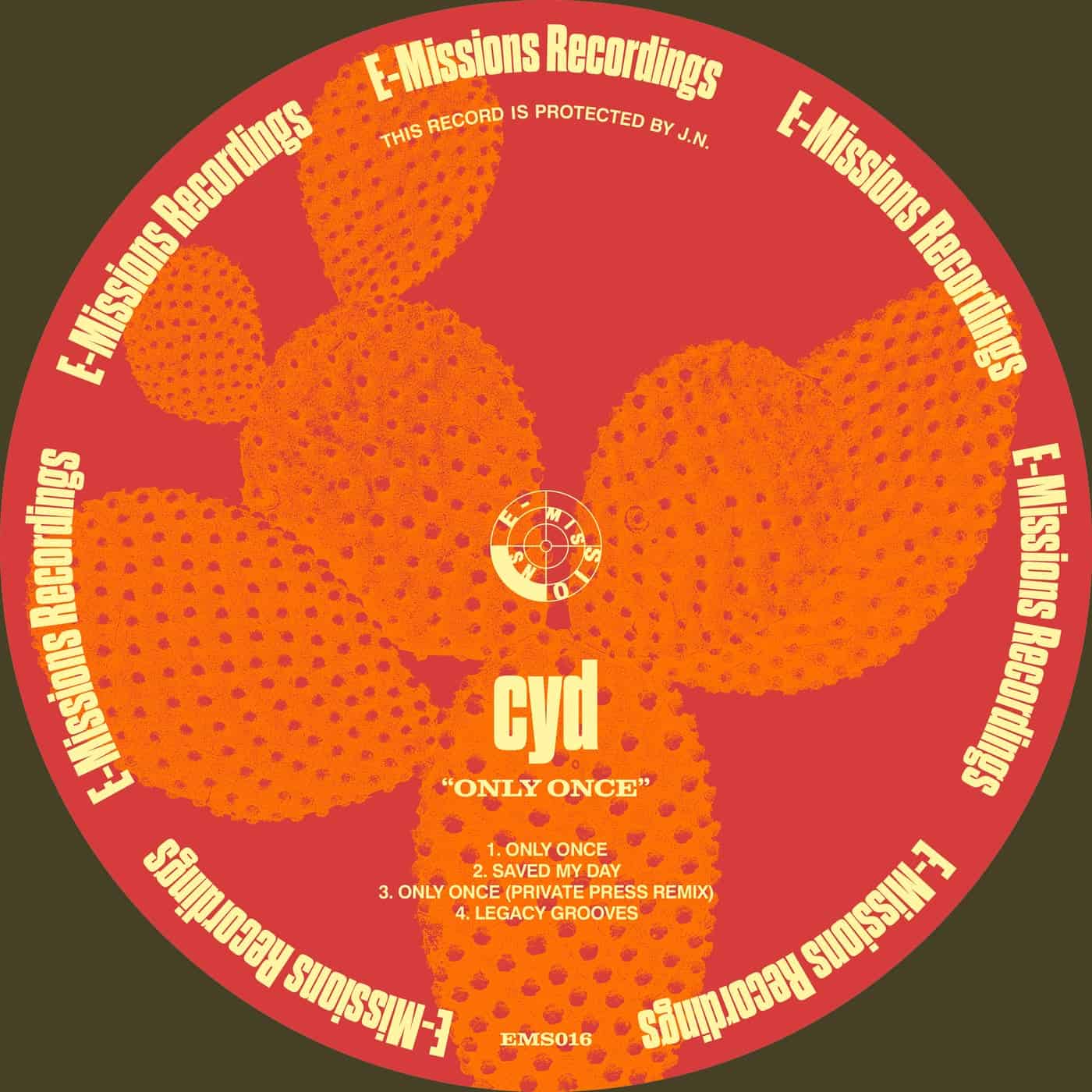 image cover: Cyd - Only Once / EMS016
