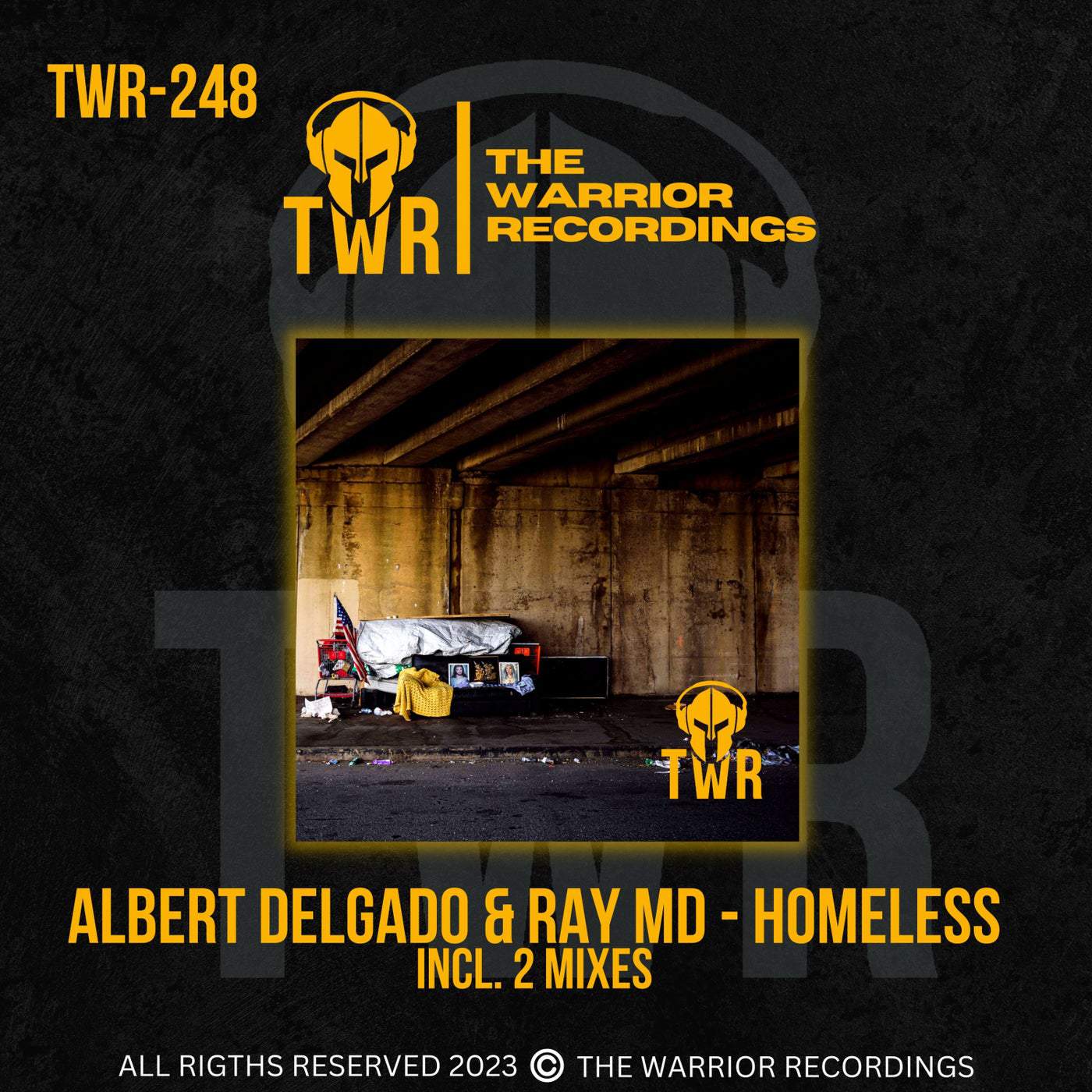 image cover: Ray MD, Albert Delgado - Homeless / TWR248
