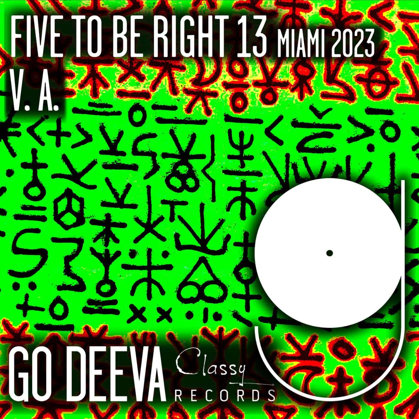 image cover: VA - FIVE TO BE RIGHT 13 Miami 2023 /