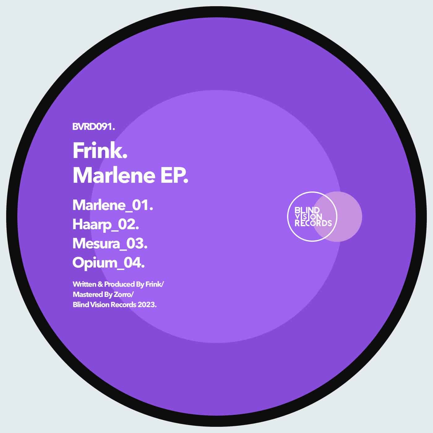 image cover: Frink - Marlene EP / BVRDIGITAL091