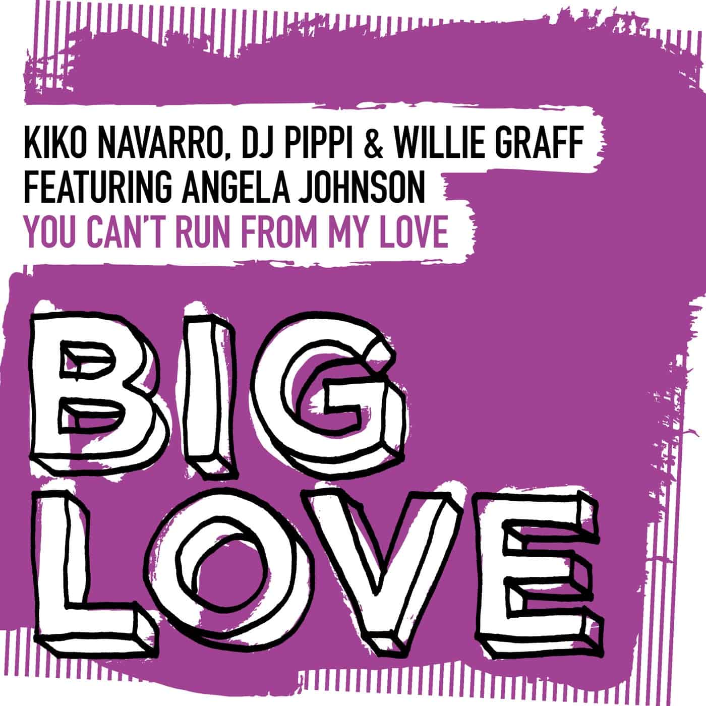 image cover: Kiko Navarro, DJ Pippi, Angela Johnson, Willie Graff - You Can't Run From My Love / BL141D2