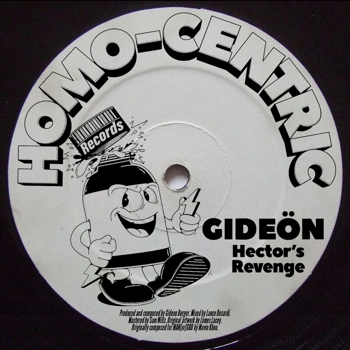 image cover: GIDEÖN - Hector's Revenge / HOMOCENTRIC003DS1