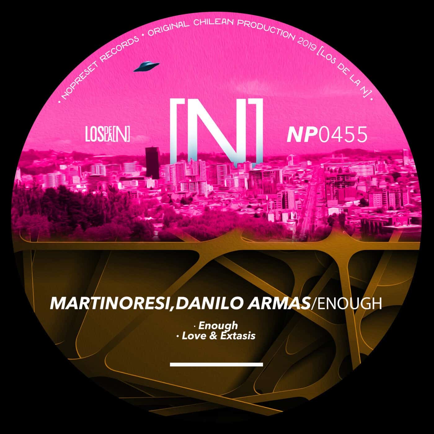 image cover: MartinoResi, Danilo Armas - Enough / NP0455