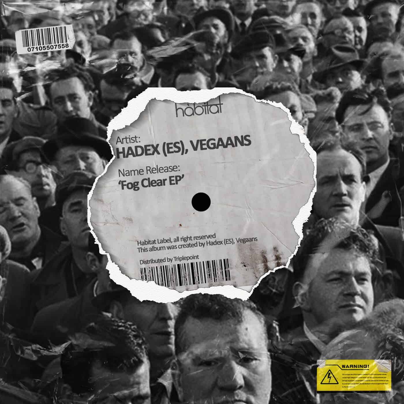 image cover: Hadex (ES), Vegaans - Fog Clear EP / HBT439