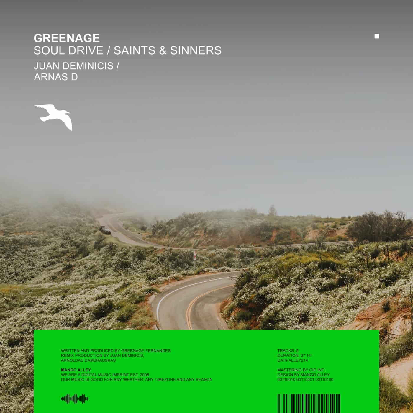image cover: Greenage - Soul Drive / Saints & Sinners / ALLEY214