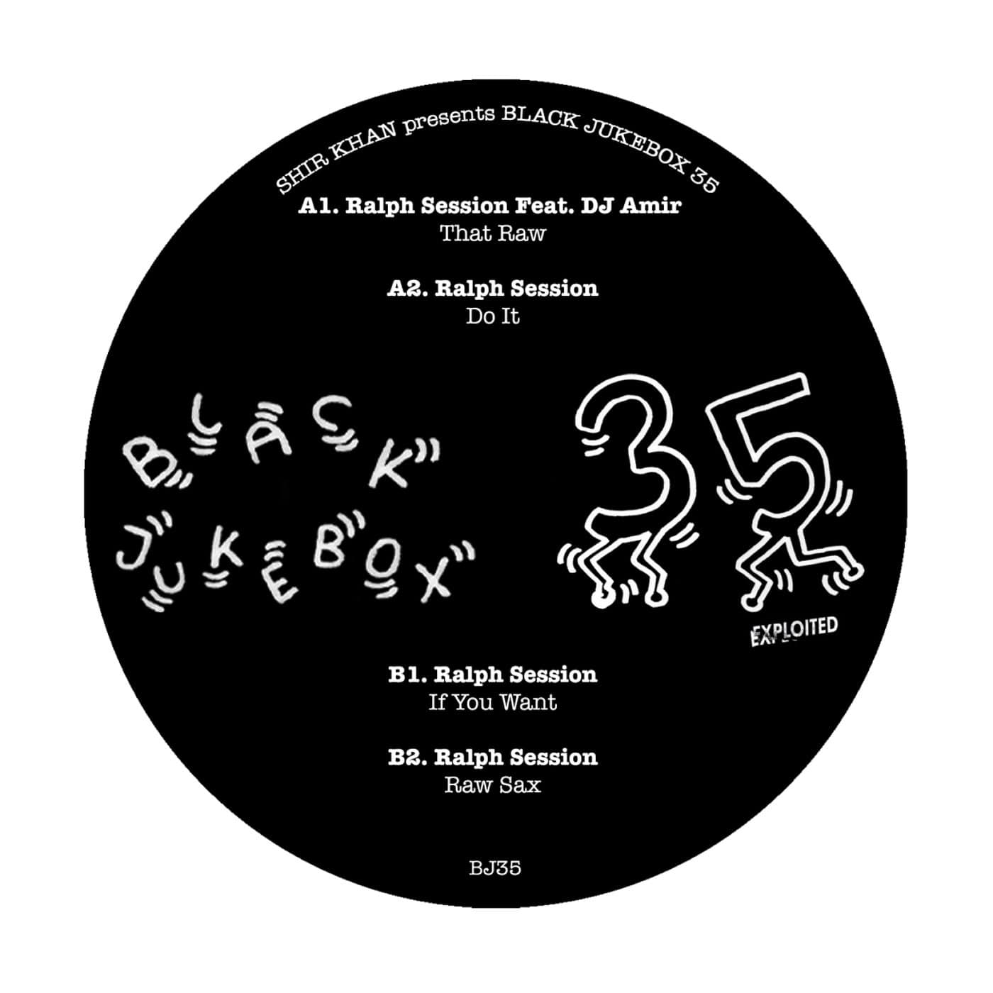 image cover: Ralph Session, DJ Amir - Shir Khan Presents Black Jukebox 35 / BJ35