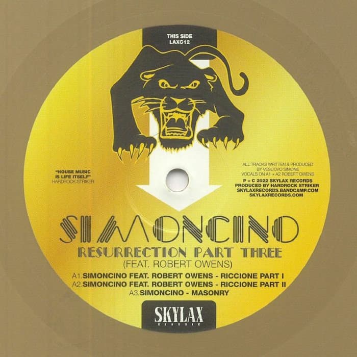 image cover: SIMONCINO - Simoncino - Resurrection Part 3 feat. Robert Owens /