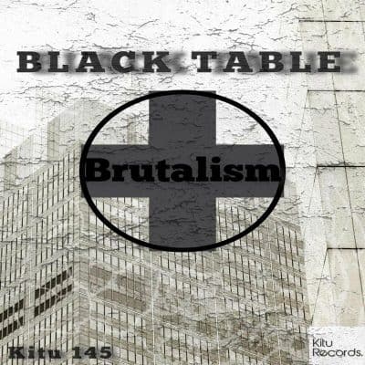05 2023 346 168375 Black Table - Brutalism /