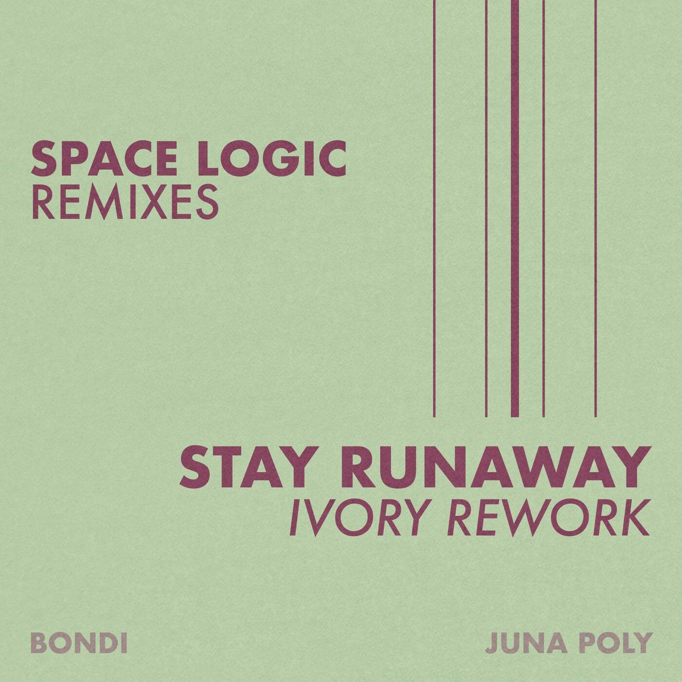 image cover: BONDI - Stay Runaway (Ivory Rework) / JP016