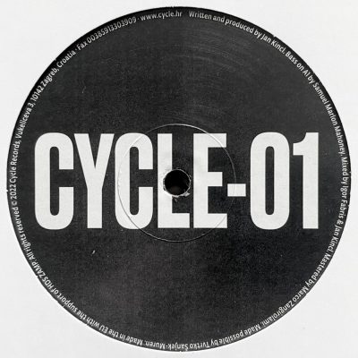 05 2023 346 267846 Jan Kincl - For a Minute EP / CYCLE01