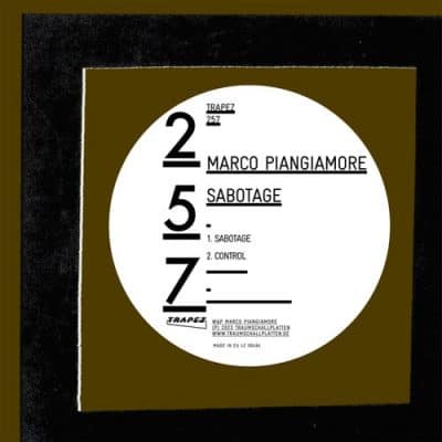 05 2023 346 32177 Marco Piangiamore - Sabotage / TRAPEZ257