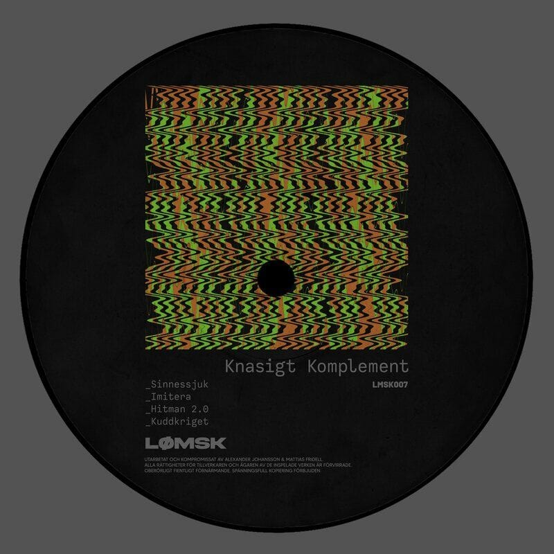 Download Alexander Johansson & Mattias Fridell - Knasigt Komplement EP on Electrobuzz