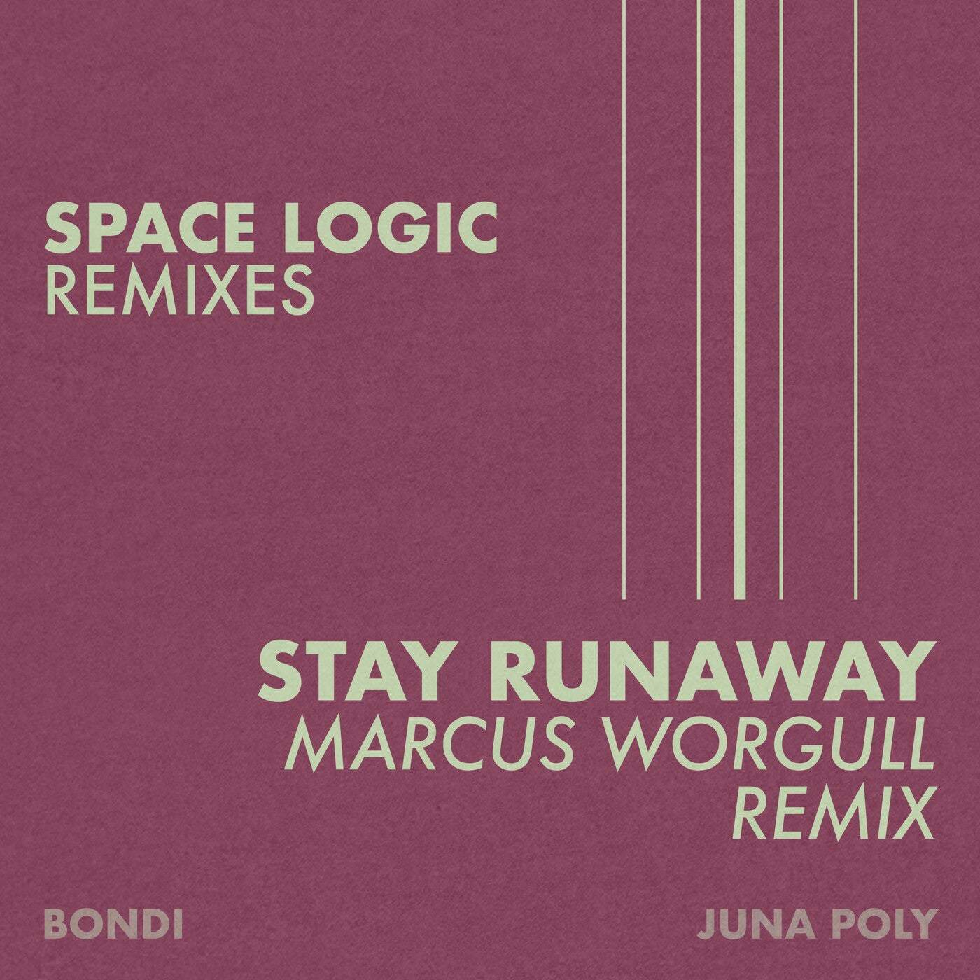 image cover: BONDI - Stay Runaway (Marcus Worgull Remix) / JP017