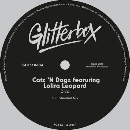 06 2023 346 29153 Catz 'n Dogz, Lolita Leopard - Diva - Extended Mix / GLITS106D4