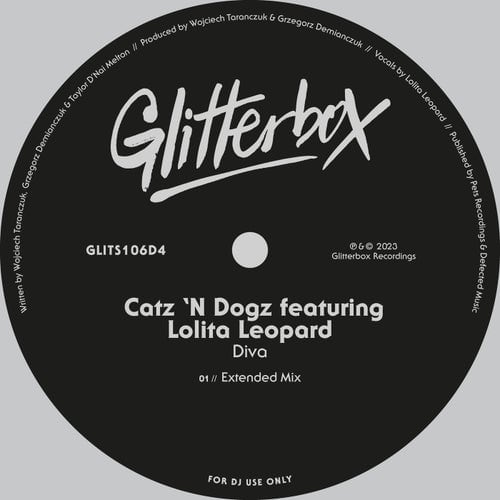 image cover: Catz 'n Dogz, Lolita Leopard - Diva - Extended Mix / GLITS106D4