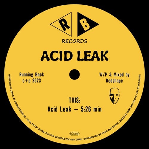 image cover: Redshape - Acid Leak / RB117DS