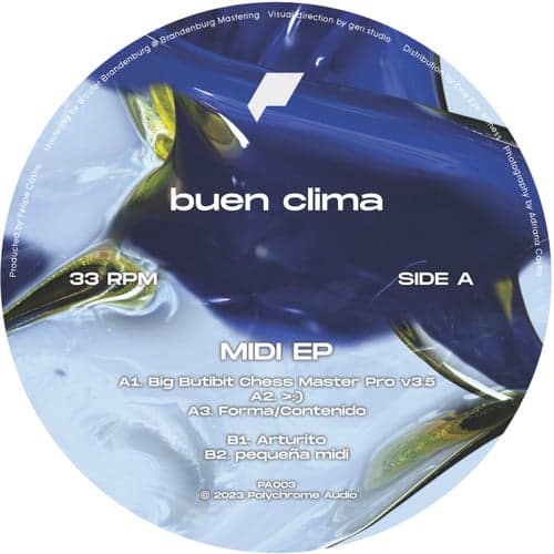 image cover: Buen Clima - midi EP / PA003