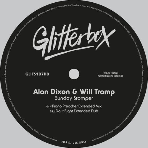 image cover: Alan Dixon/Will Tramp - Sunday Stomper / GLITS107D3