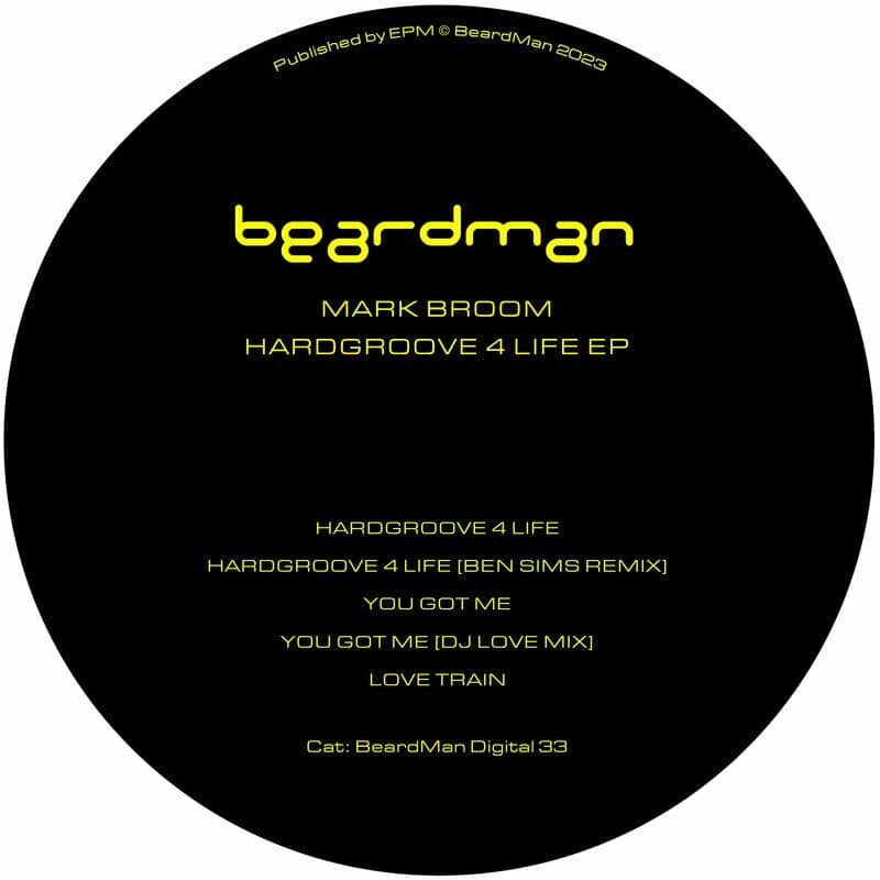 image cover: Mark Broom - Hardgroove 4 Life EP /