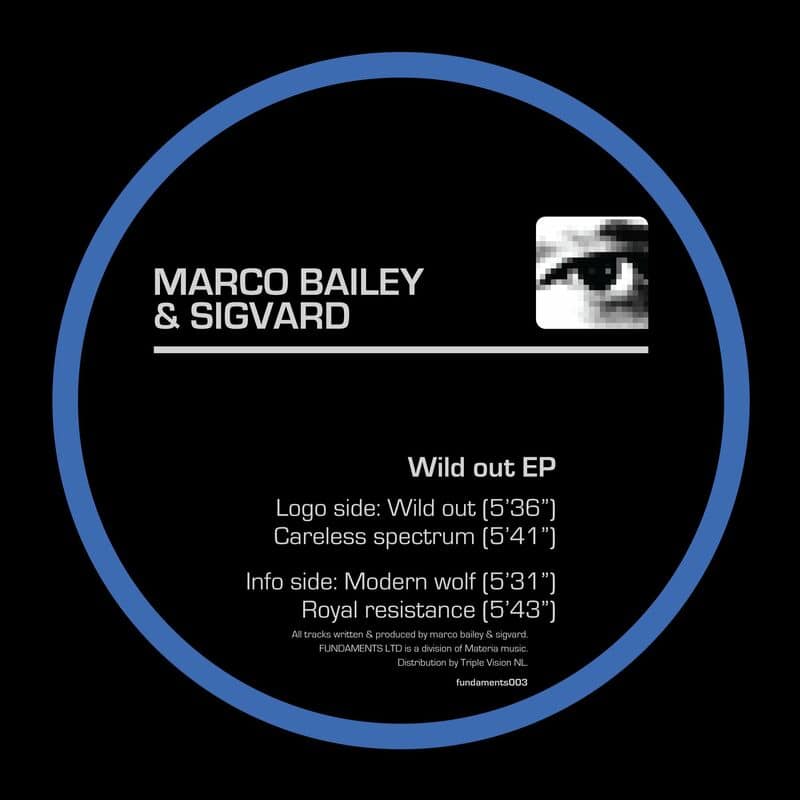 image cover: Marco Bailey, Sigvard - Wild Out EP /