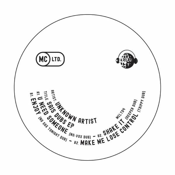 Release Cover: Unknown Artist - Sais Dub EP on Electrobuzz