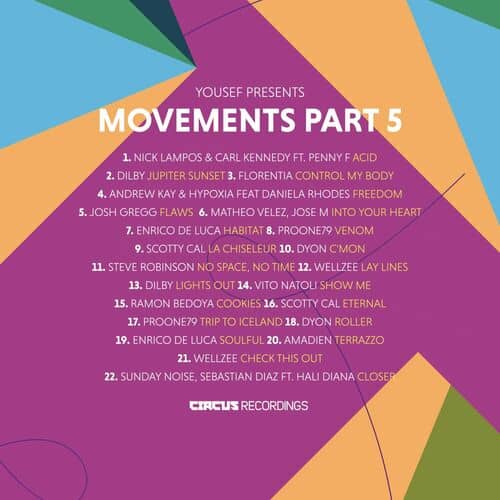 image cover: Various Artists - Movements, Pt. 5 / CIRCUS184