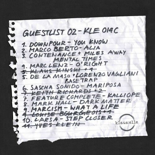 image cover: Various Artists - Guestlist 02 / klaus:elle