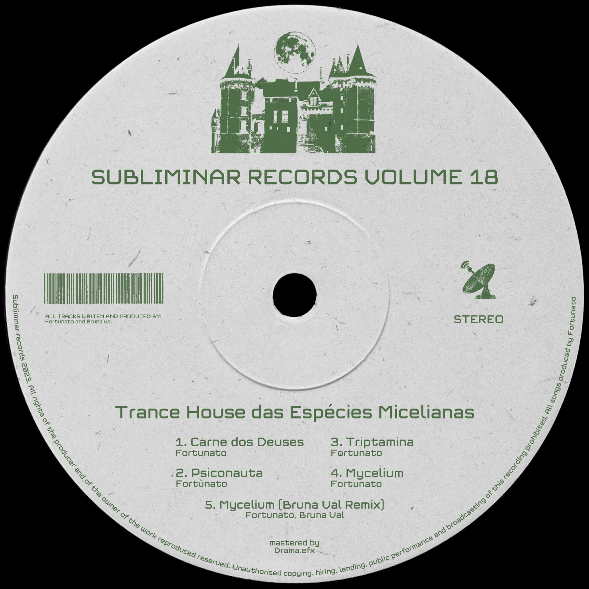 image cover: Fortunato - Trance House das Espécies Micelianas / Subliminar Records