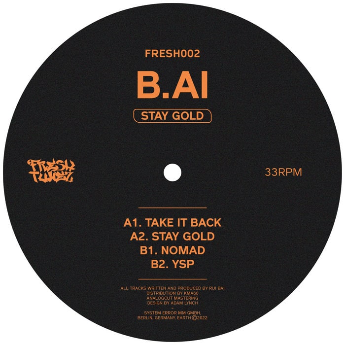 image cover: B.AI - Stay Gold