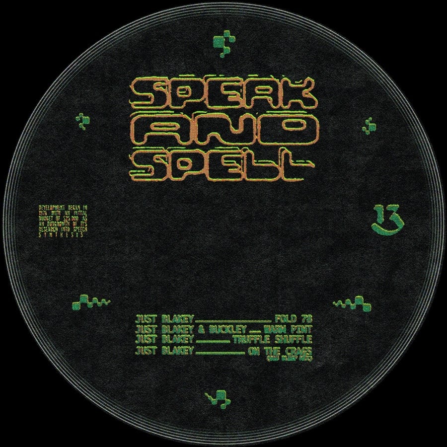 image cover: Speak and Spell by Just Blakey on Size 13