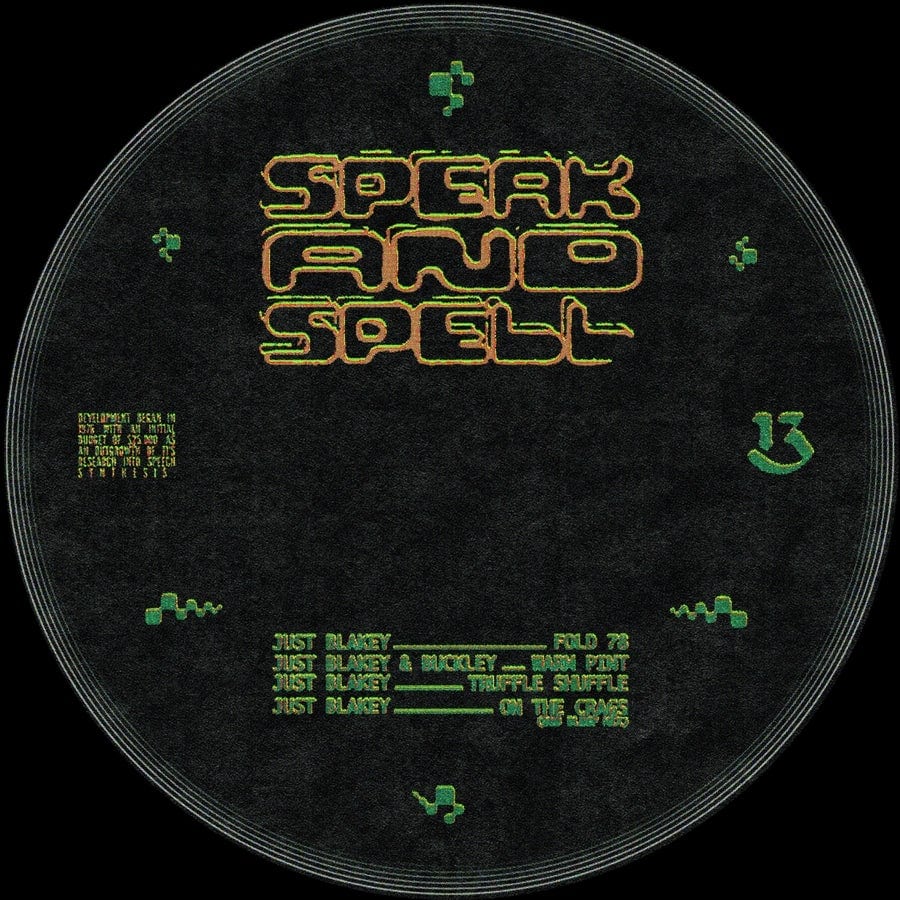 Release Cover: Speak and Spell Download Free on Electrobuzz