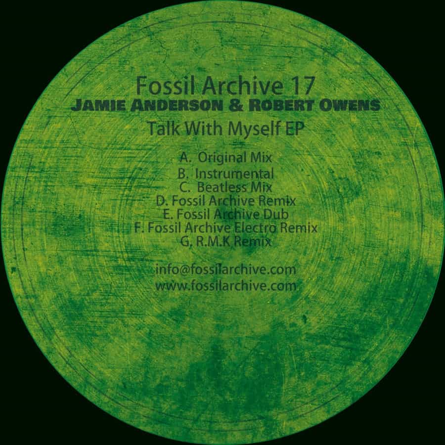 image cover: Talk With Myself EP by Jamie Anderson & Robert Owens on Fossil Archive