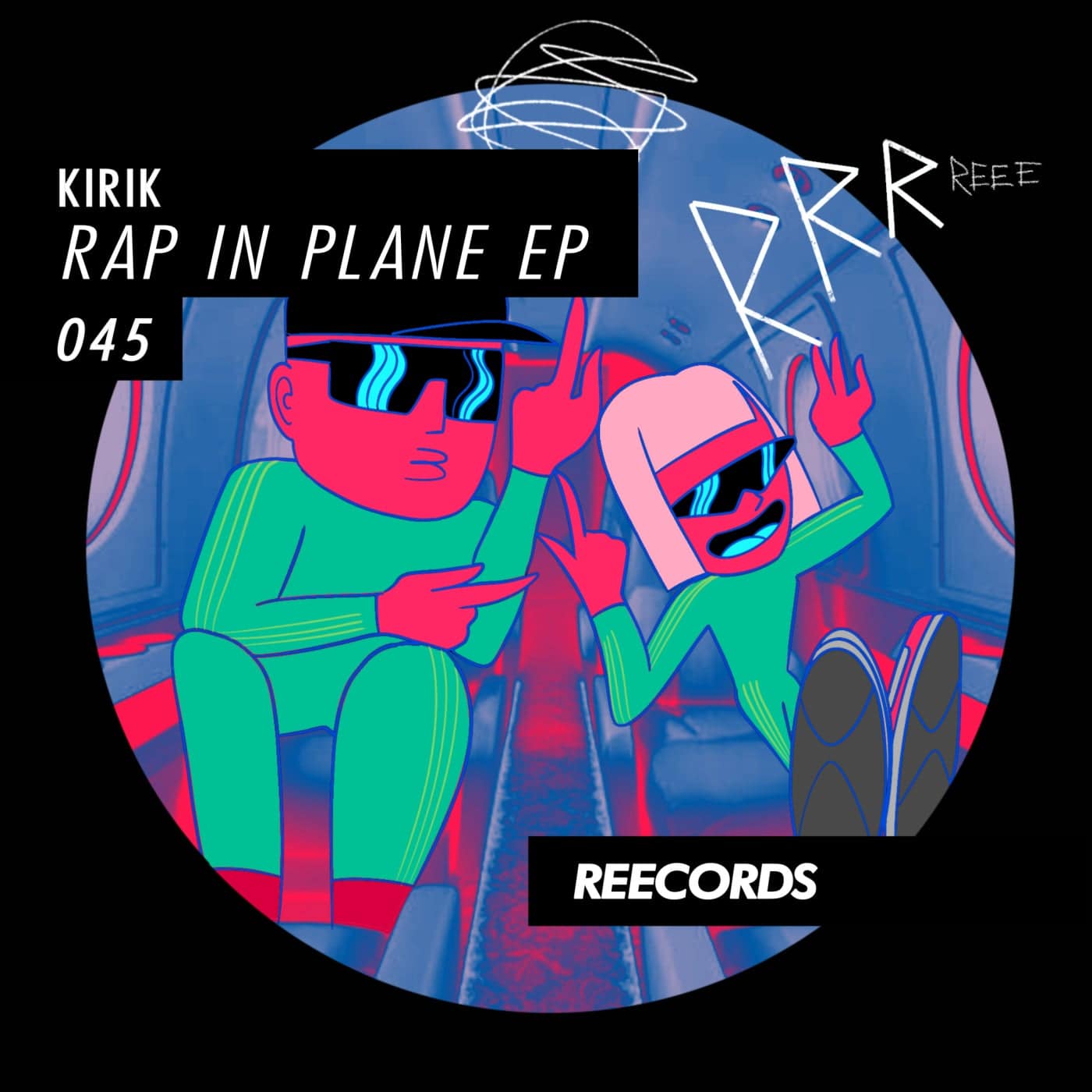 image cover: Rap In Plane EP by KIRIK on Reecords