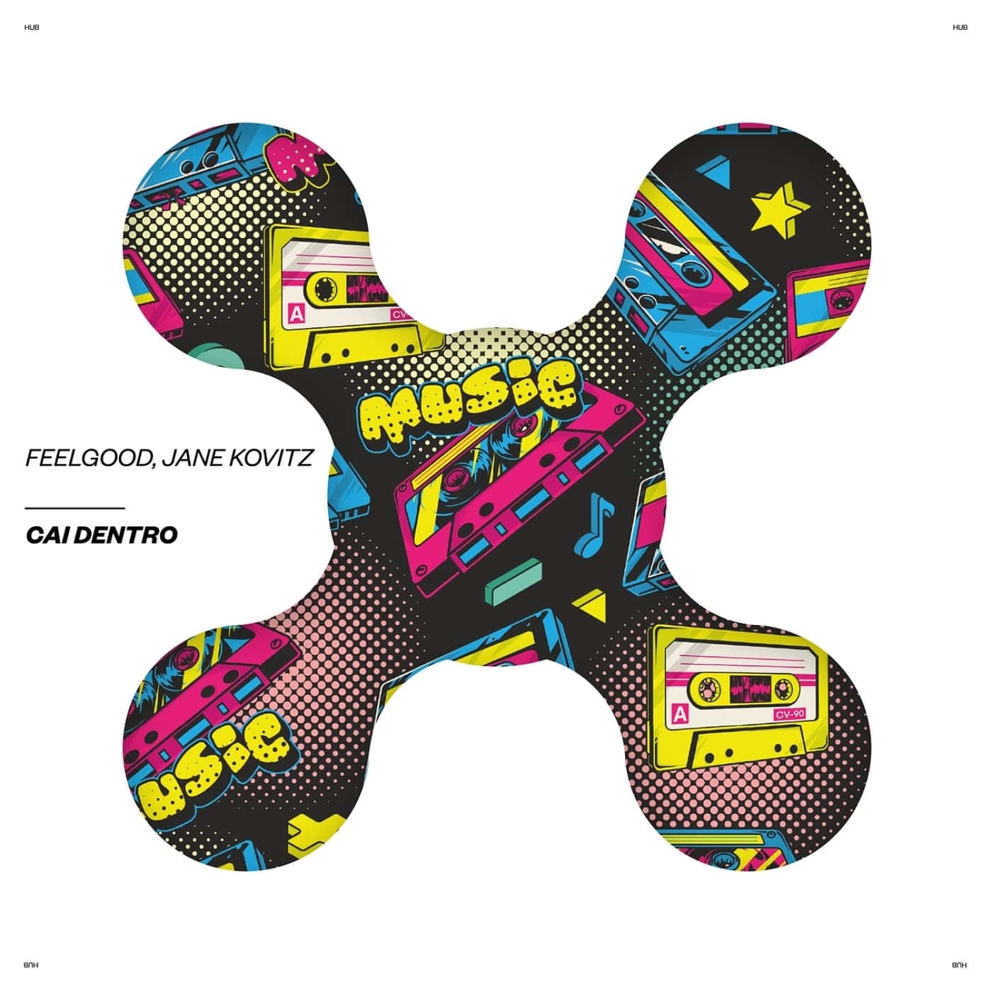 Release Cover: FeelGood, Jane Kovitz - Cai Dentro (Extended Mix) on Electrobuzz