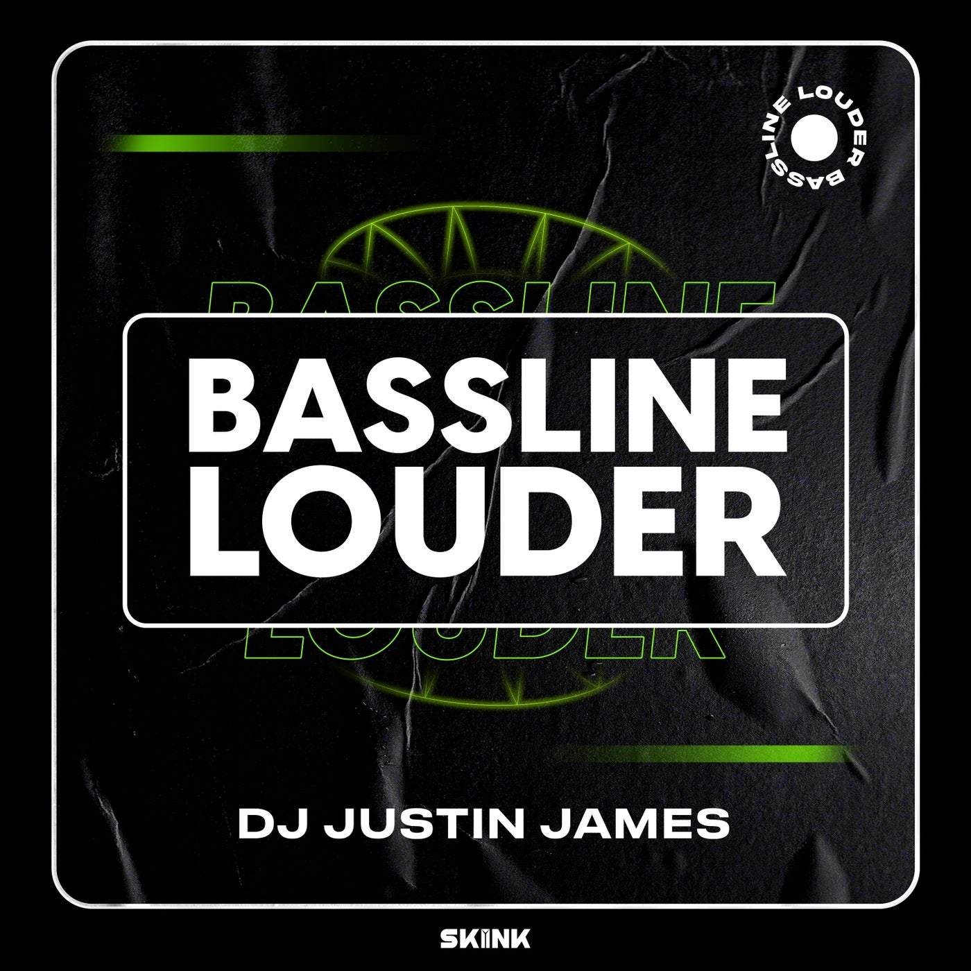 Release Cover: DJ Justin James - Bassline Louder on Electrobuzz