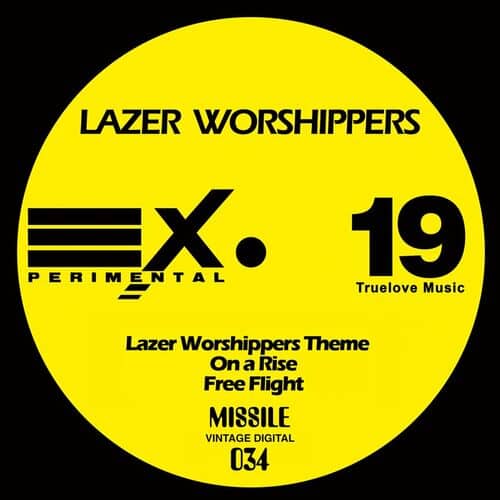 Release Cover: Lazer Worshippers, Damon Wild, Tim Taylor (Missile Records) - Lazer Worshippers Theme_1993 on Electrobuzz