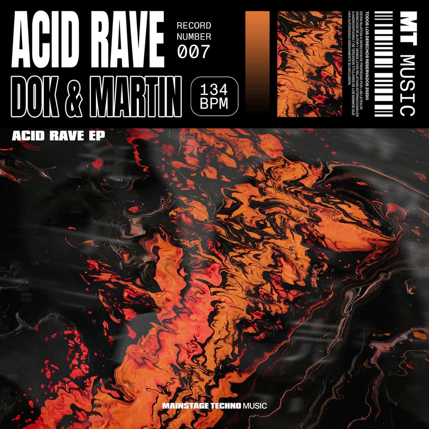 Release Cover: Dok & Martin - Acid Rave EP on Electrobuzz