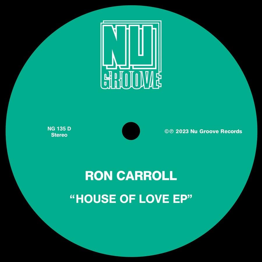 Release Cover: Ron Carroll - House Of Love EP on Electrobuzz