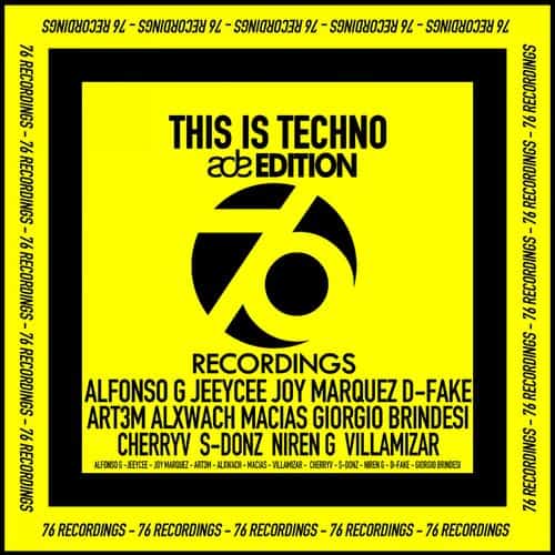 image cover: This Is Techno by Various Artists on 76 Recordings