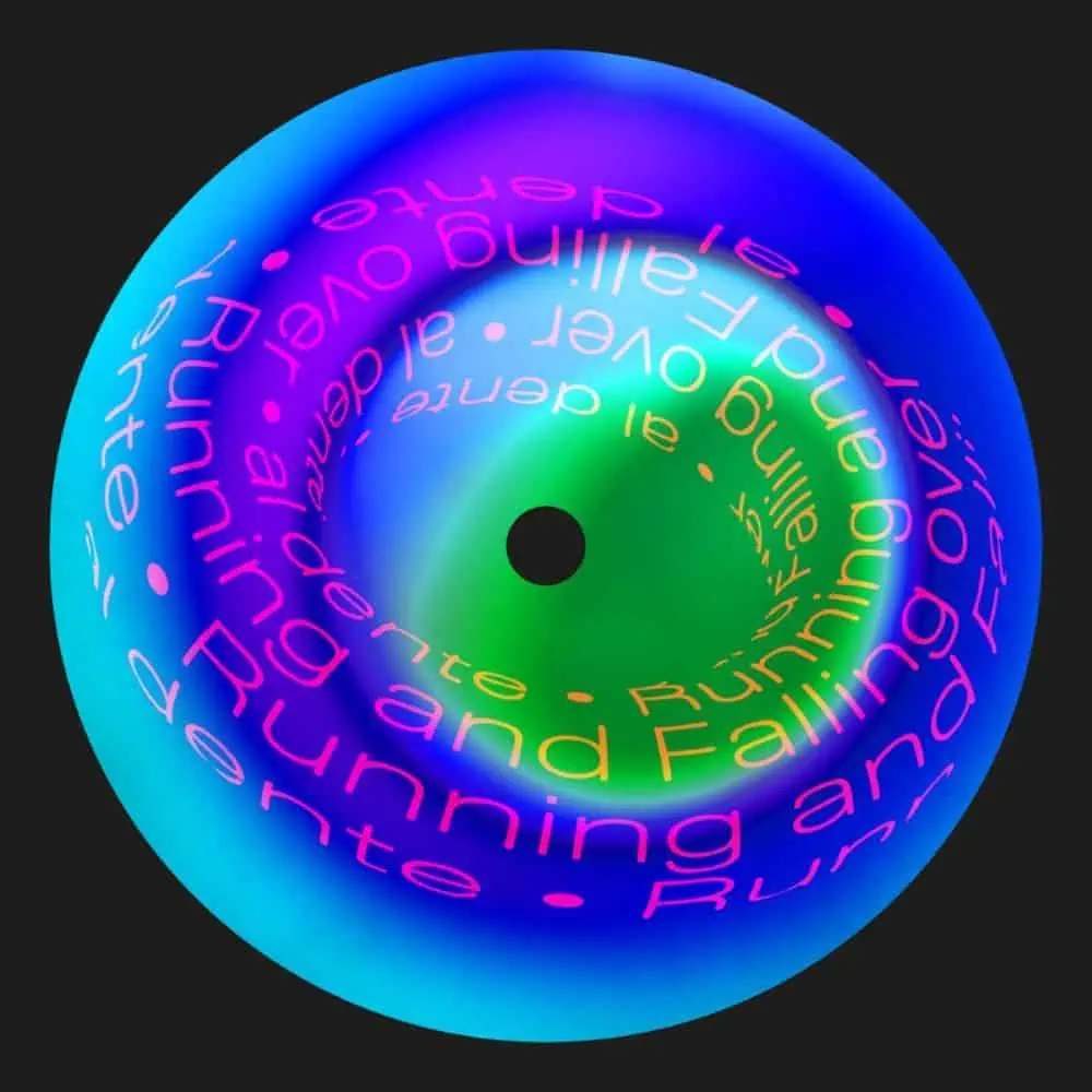 Release Cover: al dente - Running And Falling Over on Electrobuzz